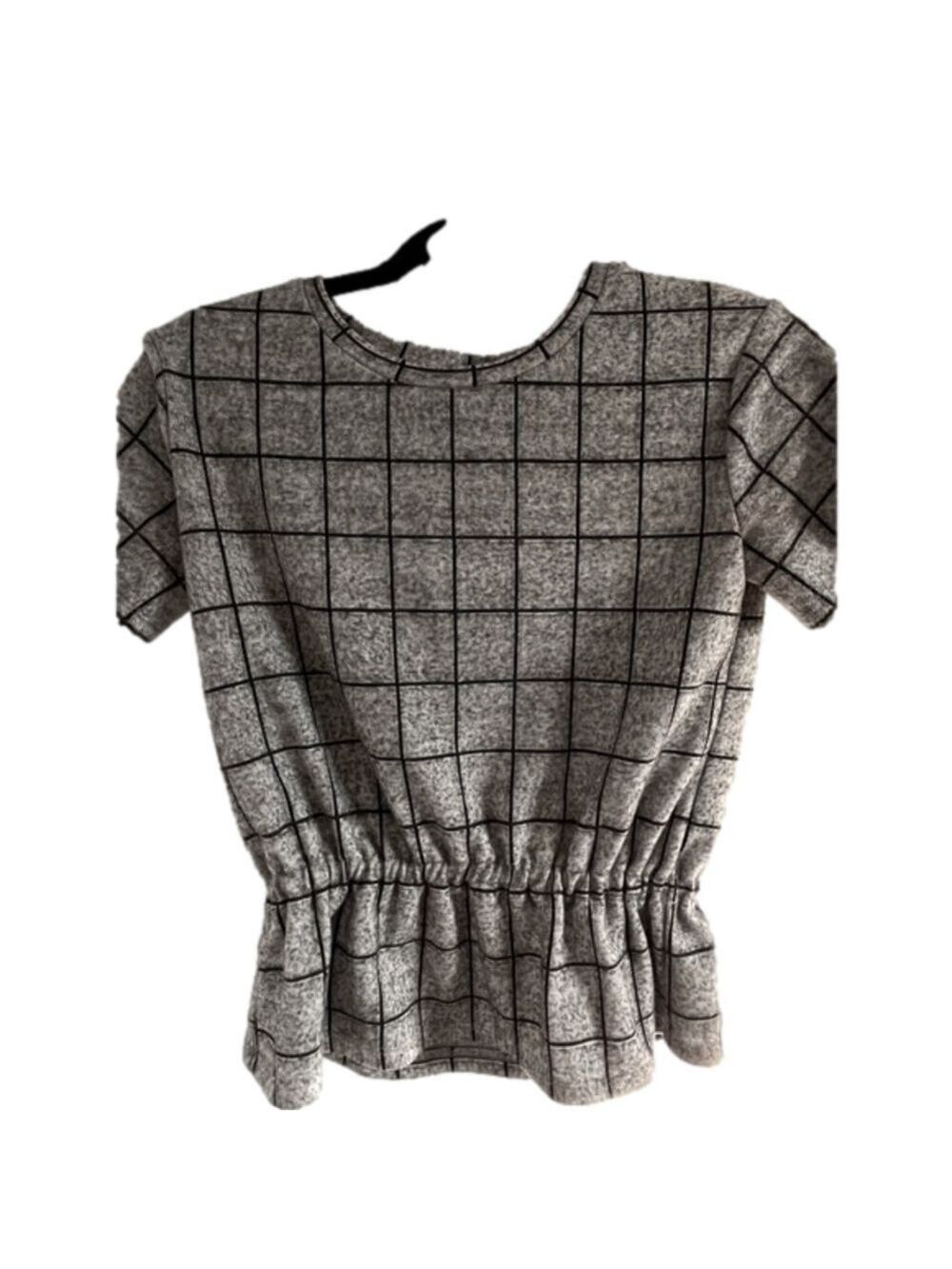 Ladies xs Dynamite short sleeve elastic waist cozy top